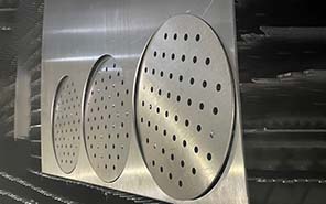 Corte Disco + perforaciones (AI304 calibre)